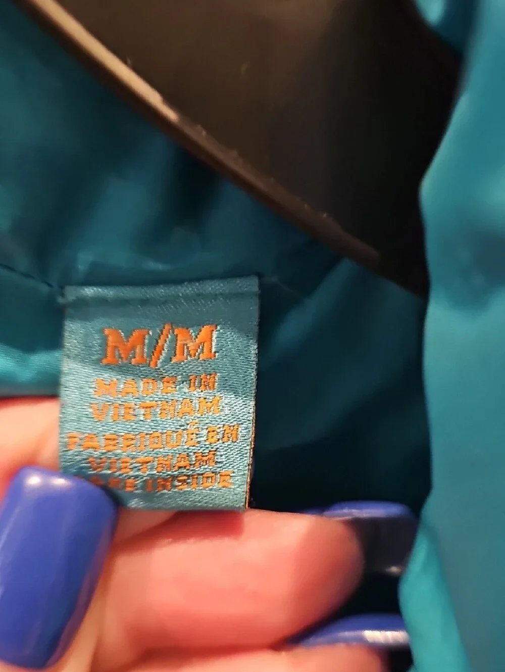 Marmot Bright Teal Blue Packable Puffer Jacket